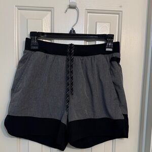Old Navy Women's Athletic Shorts in Gray and Black